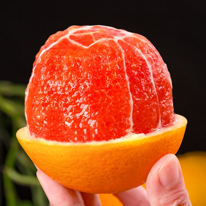 【自然搭档】湖北秭归中华红血橙4.5斤装新鲜应季水果橙子脐橙