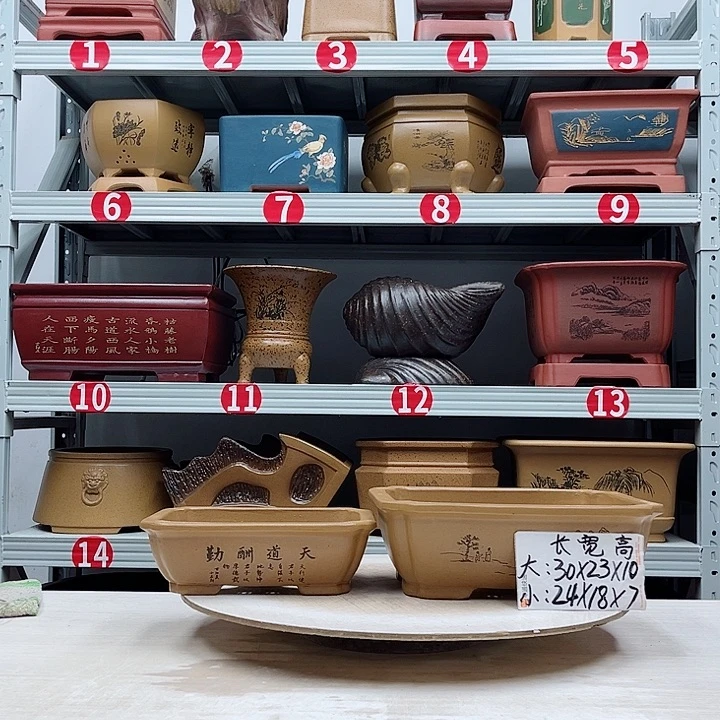 紫砂花盆紫砂花盆