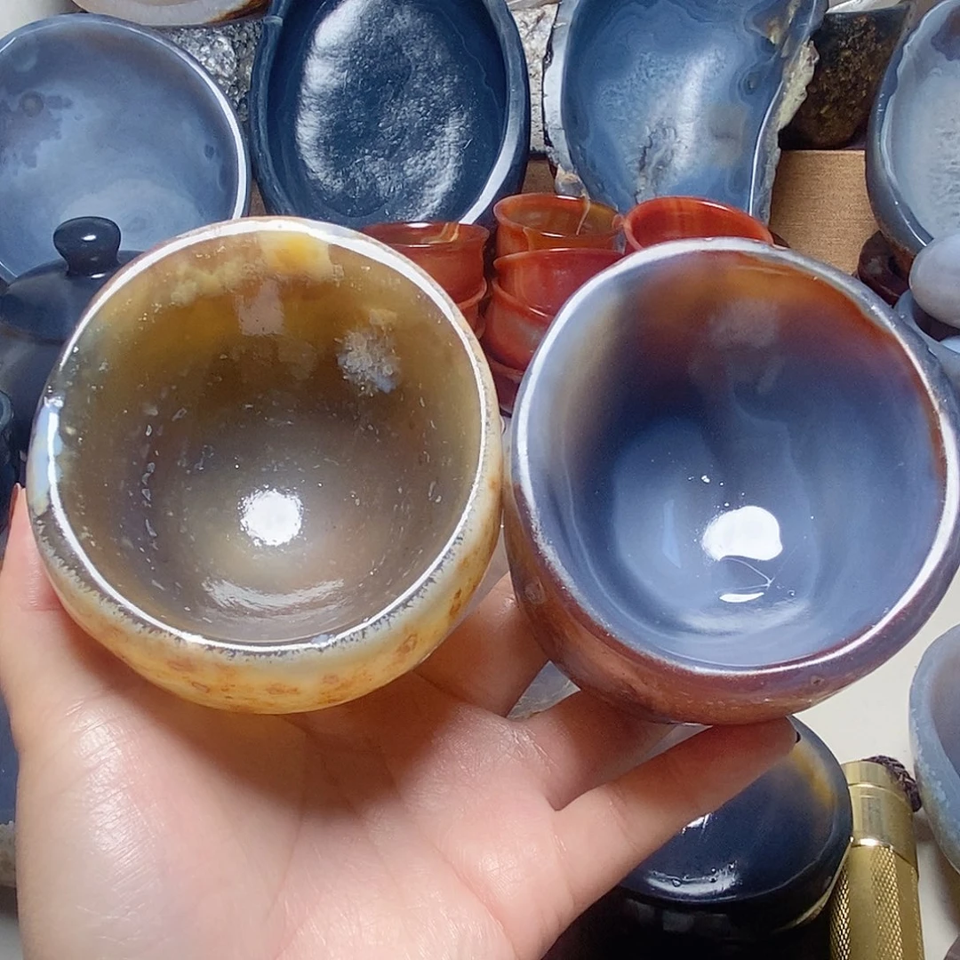 往***哥玛瑙/玉髓未镶嵌，