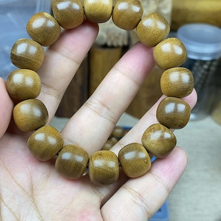 难***6檀香木檀香木老型手串13/14