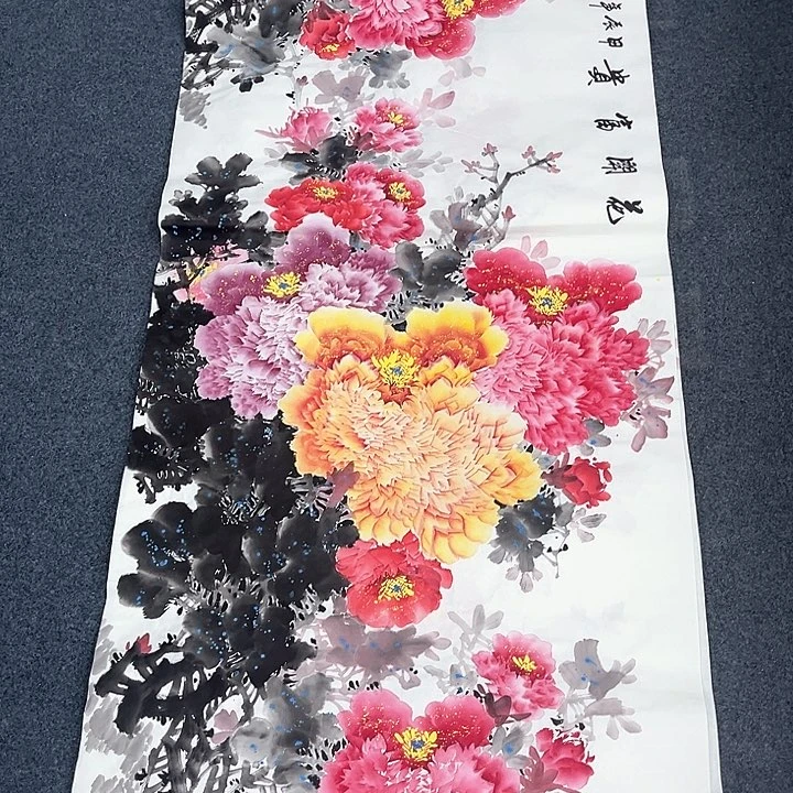 国画纯手绘作品欣赏图