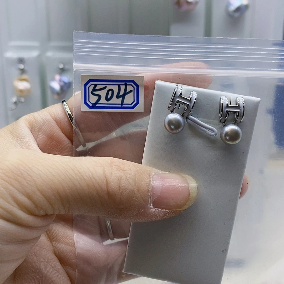 颈饰合金淡水珍珠