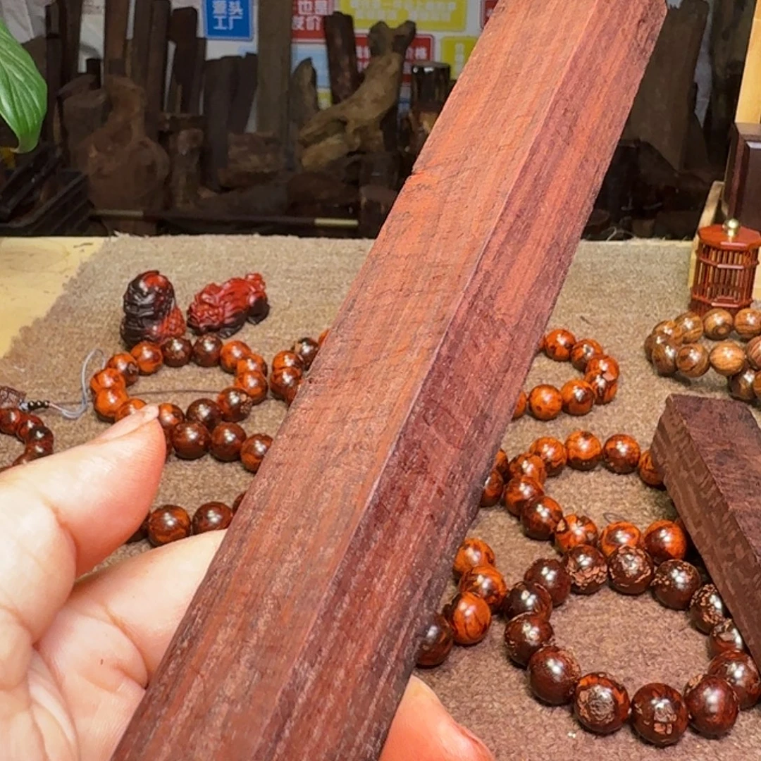 檀香紫檀（小叶紫檀）手串琴料