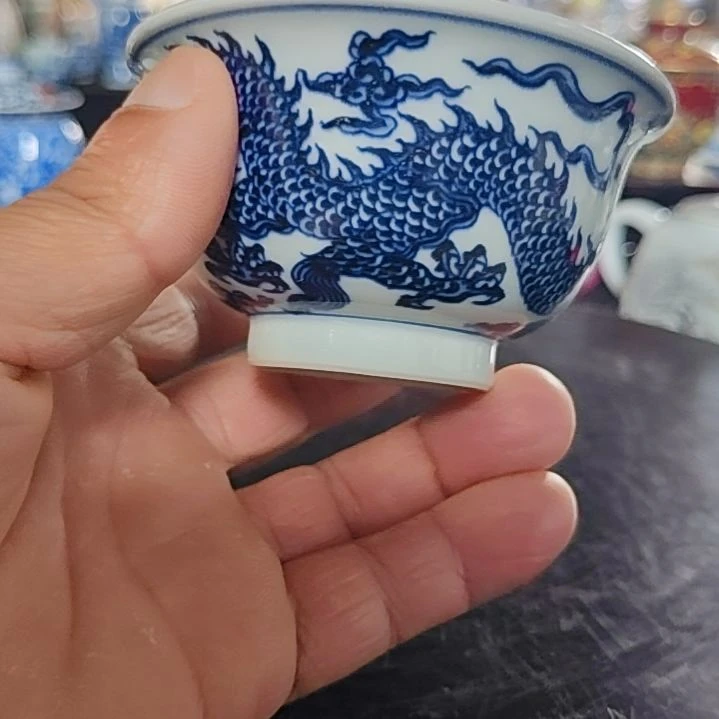 景德镇陶瓷茶具套装摆件