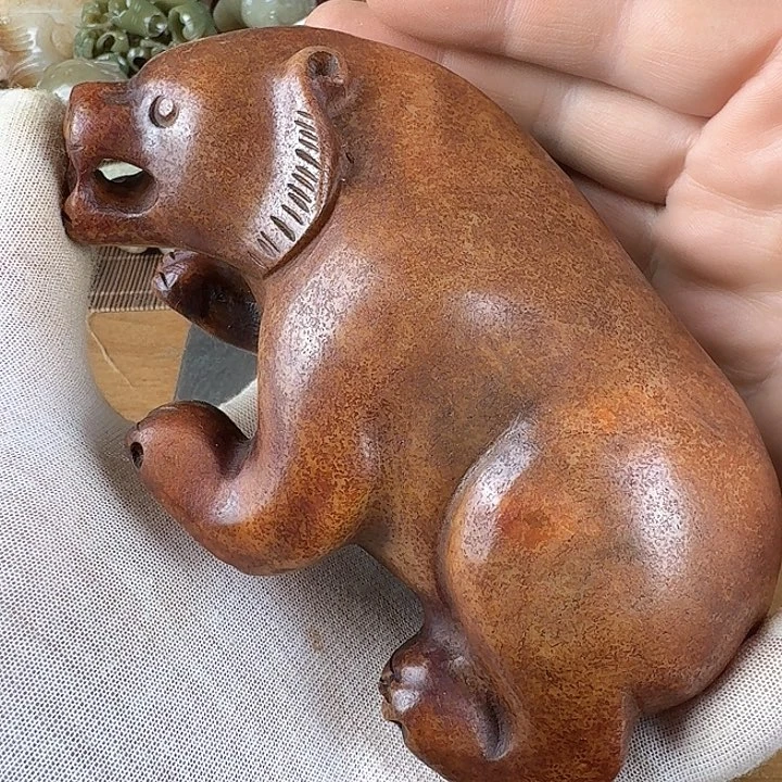 和田玉挂件未镶嵌大*王