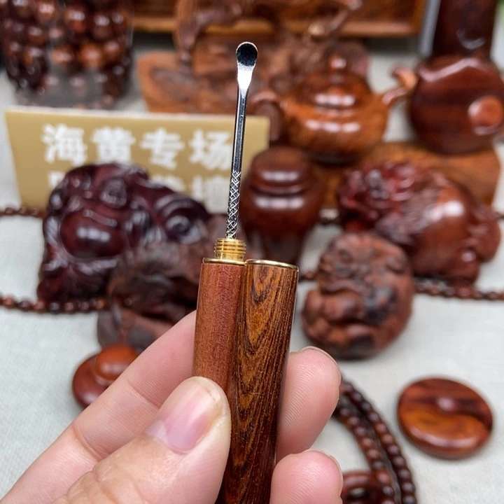 把件黄花梨/降香黄檀挖耳勺