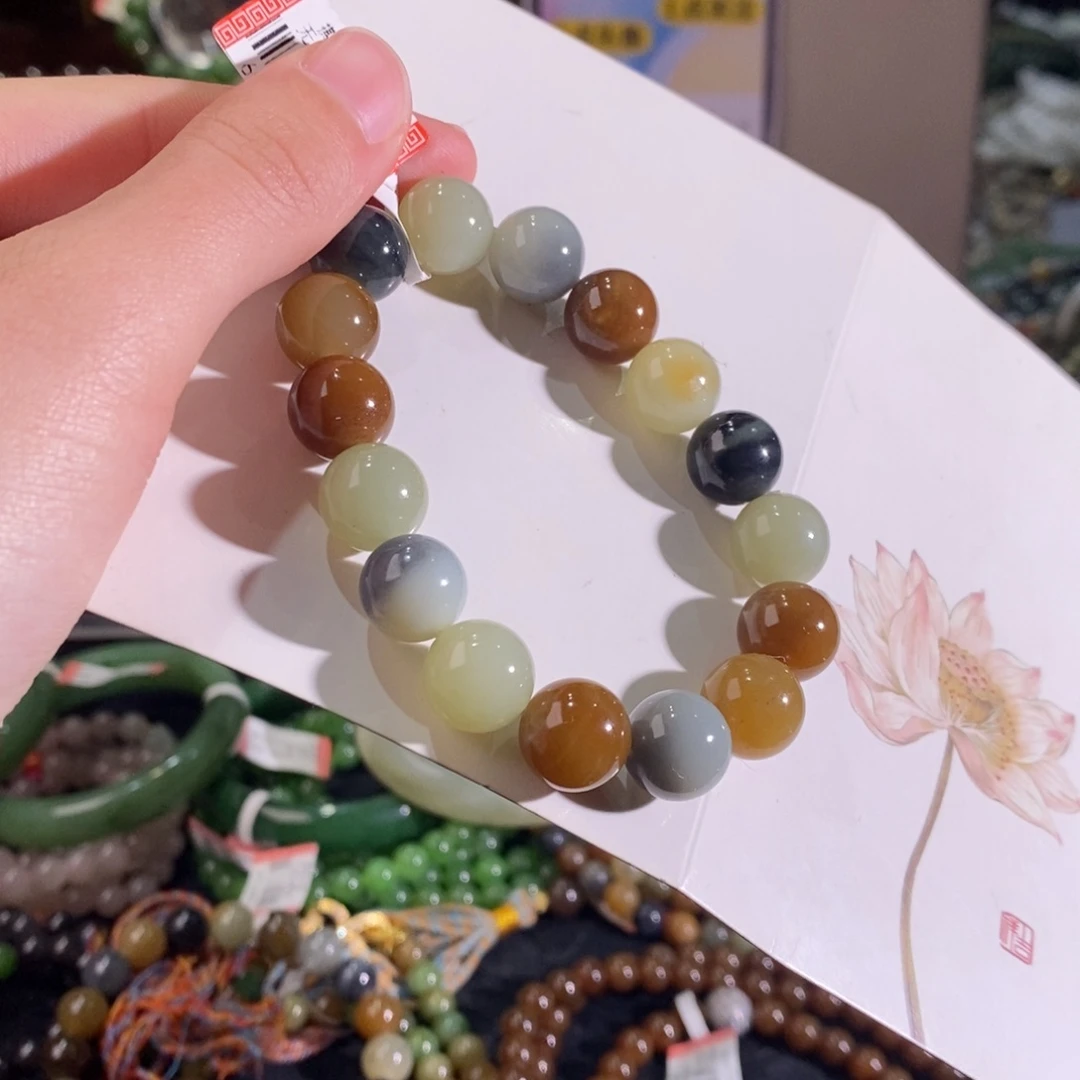 和田玉手链未镶嵌