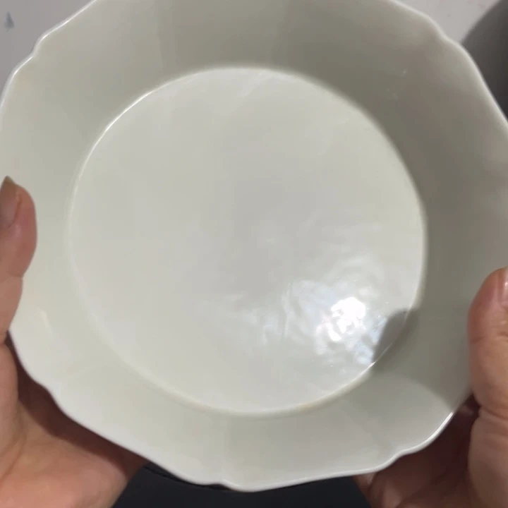 人***味甜白釉洗一个全品