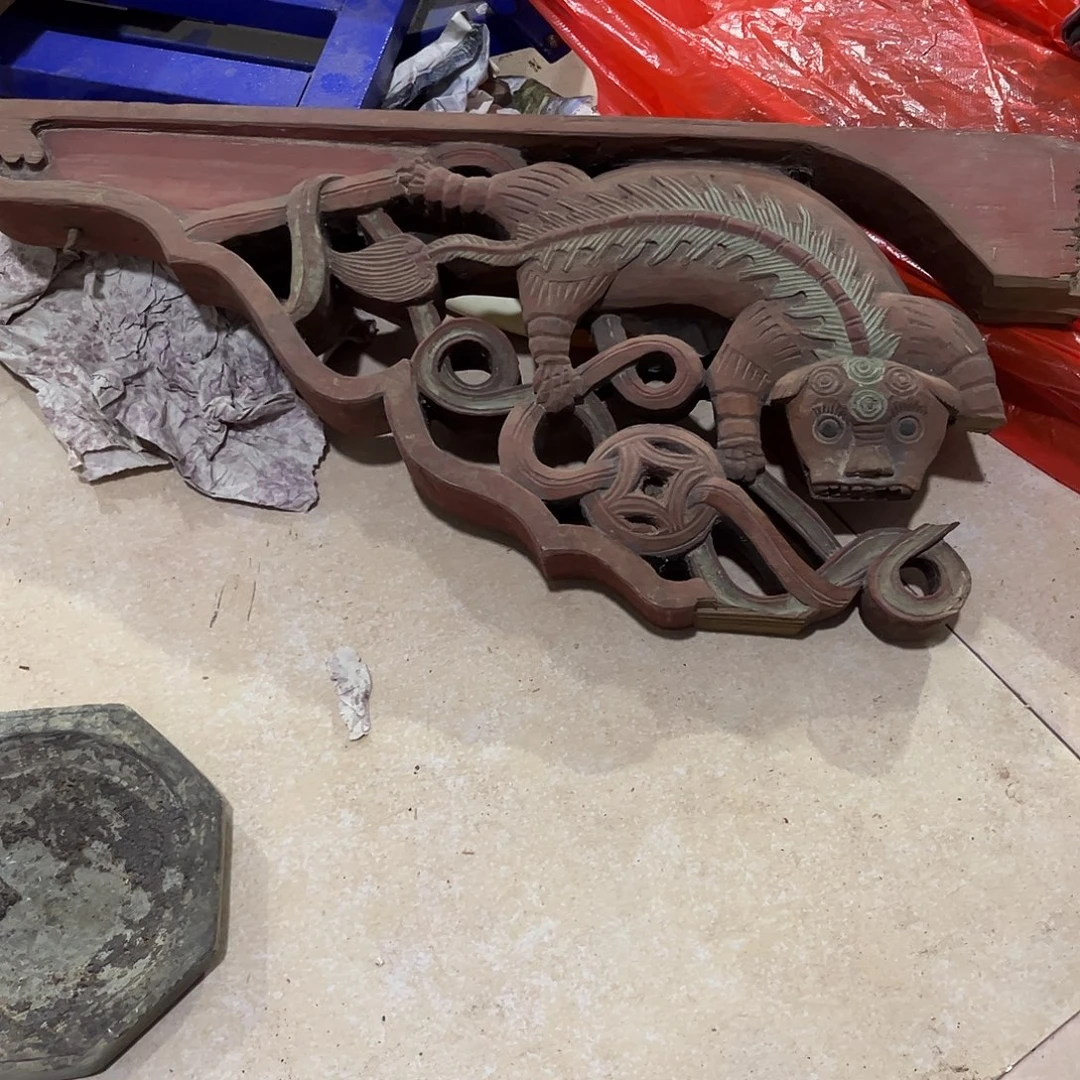 俊***。香榧木木雕.花板.家具.古建构件.卡子花.结子