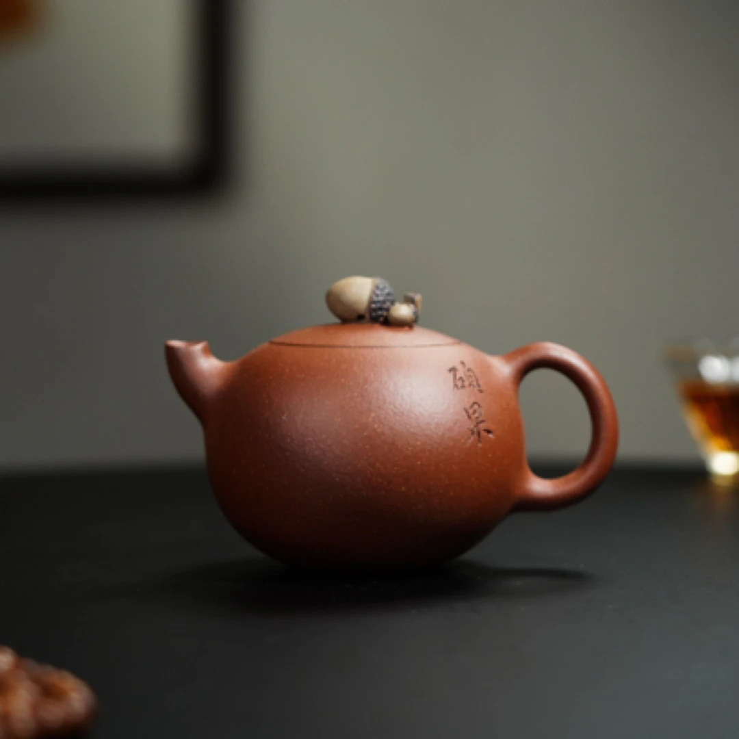 美壶推荐！ 品名：松果   泥料:原矿降坡泥   容量:180cc