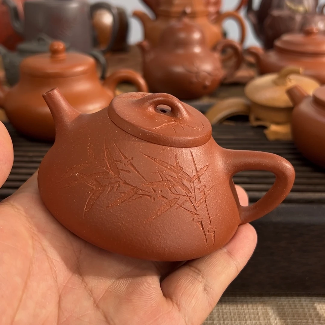 威***泪茶壶紫砂手工制作