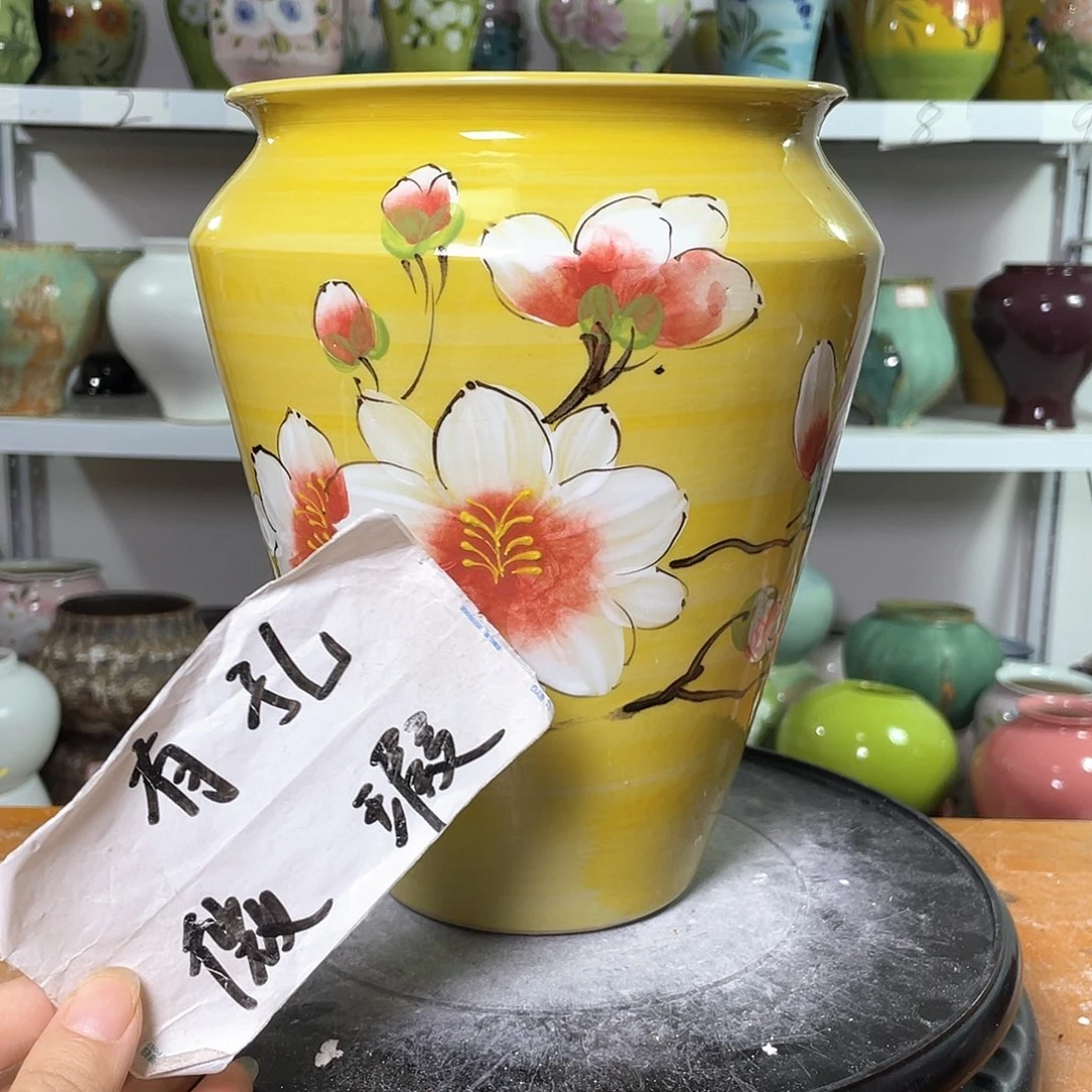 景德镇陶瓷花盆花器微瑕258