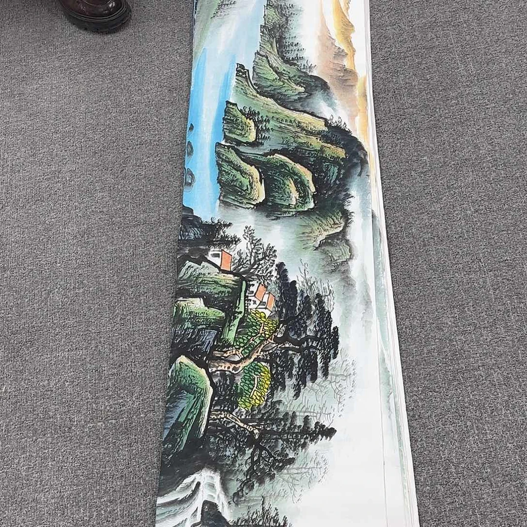 国画国画作品多次入选国内外