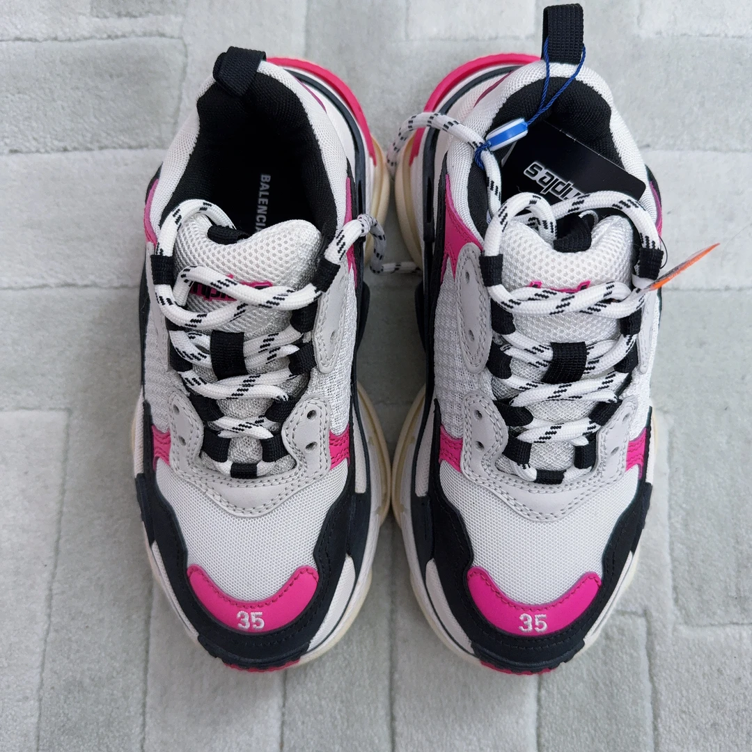 95新 Balenciaga/巴黎世家 运动鞋35码拼色/250311VZT9K06