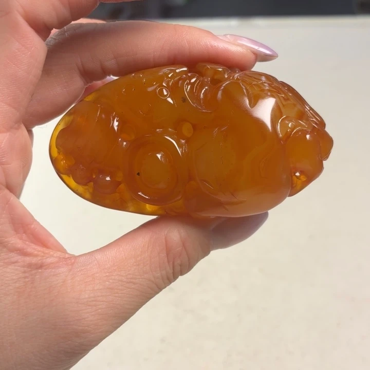 玛瑙/玉髓未镶嵌吊坠(不含链)