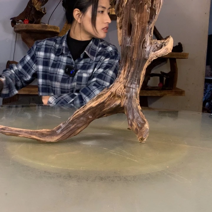 猜***️天然的云南紫柚木会黄水