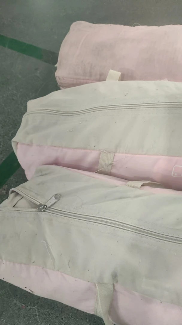 F5瑕疵脏严重粉白拼接无底帐篷发1个