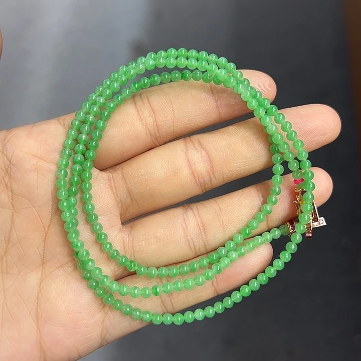 未镶嵌手链翡翠缅甸天然翡翠a货手串