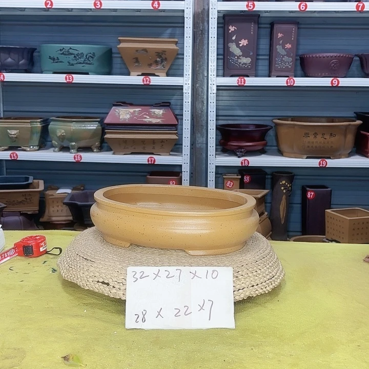 紫砂花盆宜兴紫砂厂