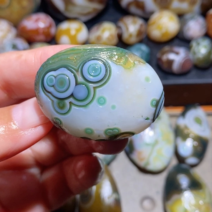 未镶嵌玛瑙/玉髓珠宝半成品101