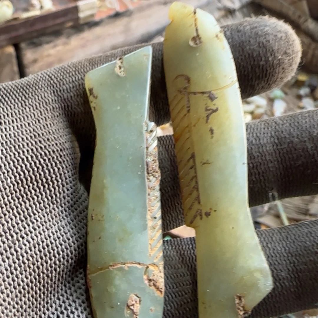 和田玉（糖玉）未镶嵌挂件