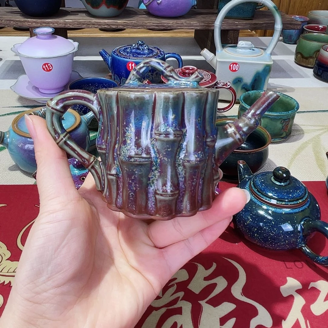 壶禹州钧瓷艺术作品