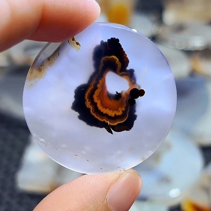 未镶嵌玛瑙/玉髓珠宝半成品