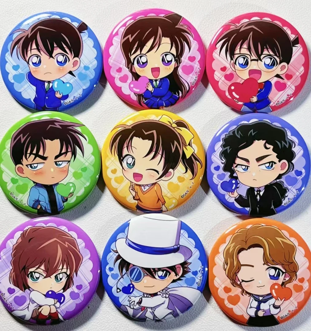 名侦探柯南抱心Q版吧唧