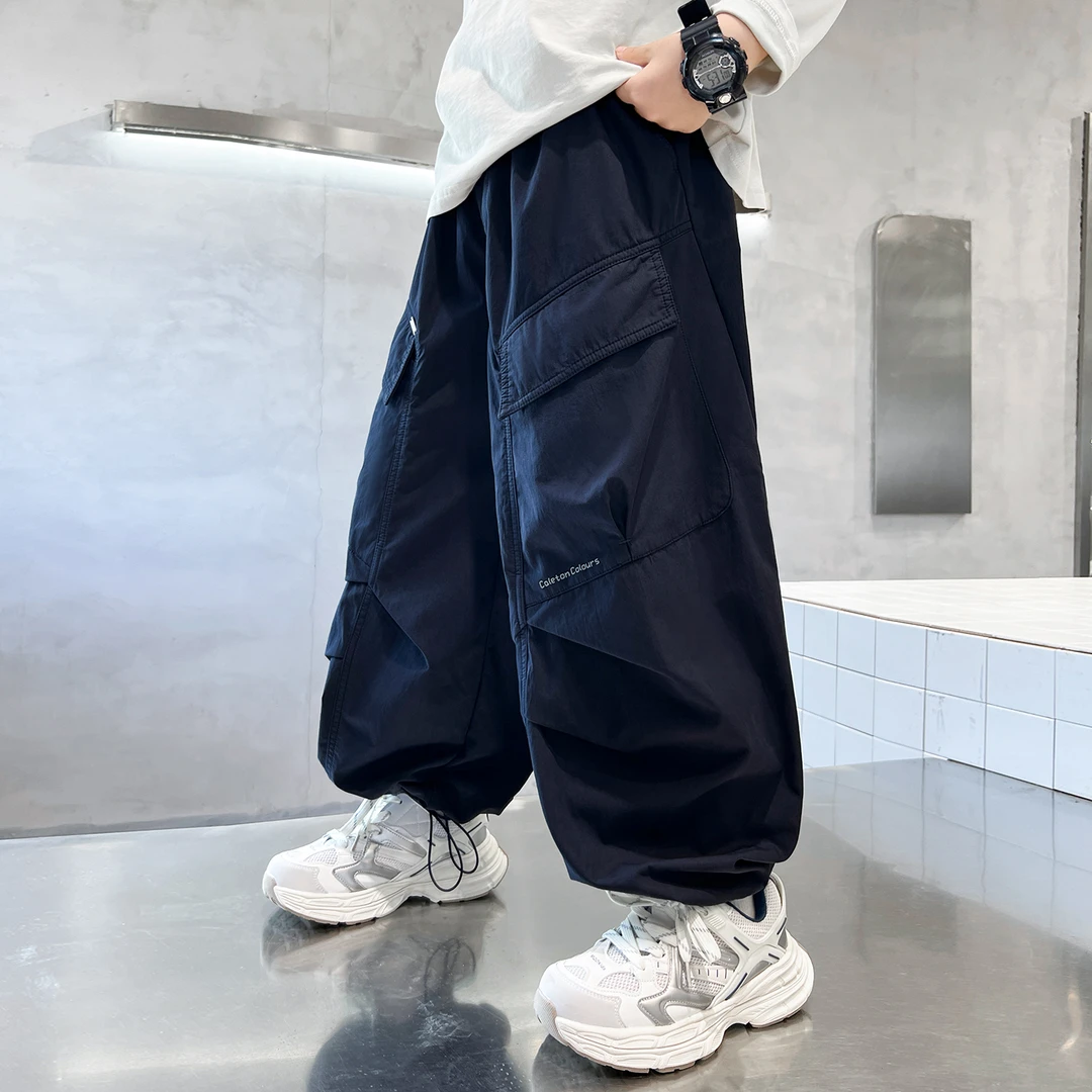男童春秋款休闲裤2025新款薄款裤子中大童裤子A5368