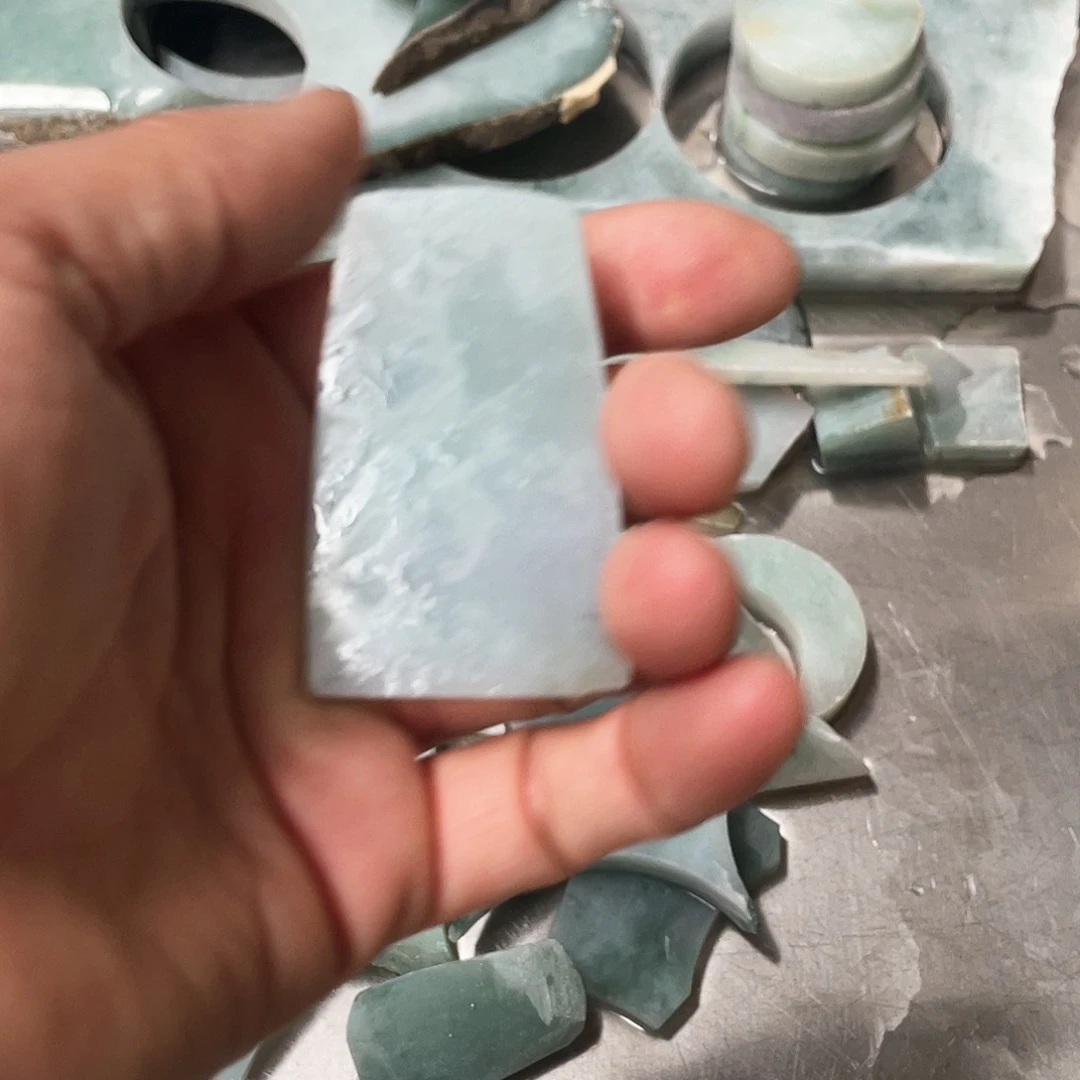 翡翠散珠天然翡翠石