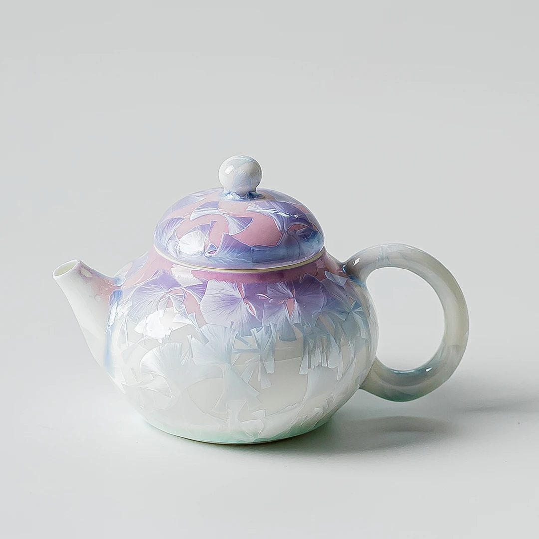 古晟 结晶釉泡茶壶家用高档女士茶具一人饮2025新款陶瓷单壶