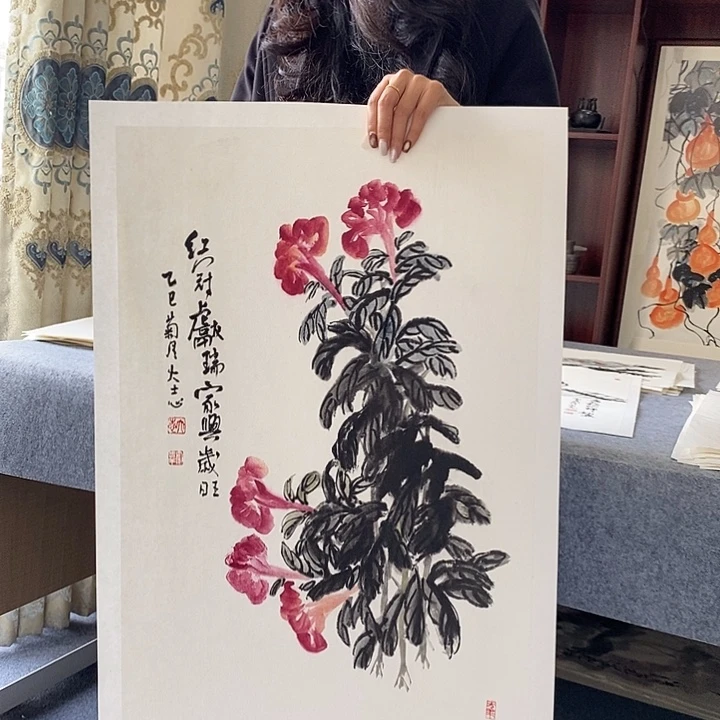 国画纯手绘国画写意作品