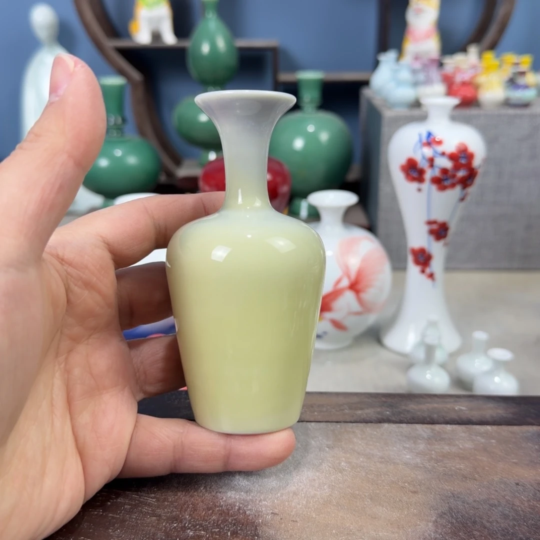陶瓷手工小花器摆件