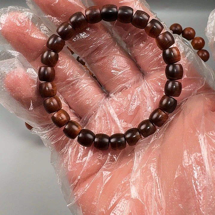 手串/手链柏木（崖柏）黄泥膏7✖️8直切黑金猫眼