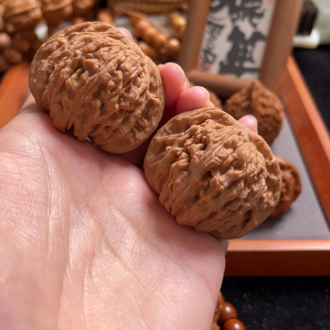 文玩核桃吊坠四座楼45全品