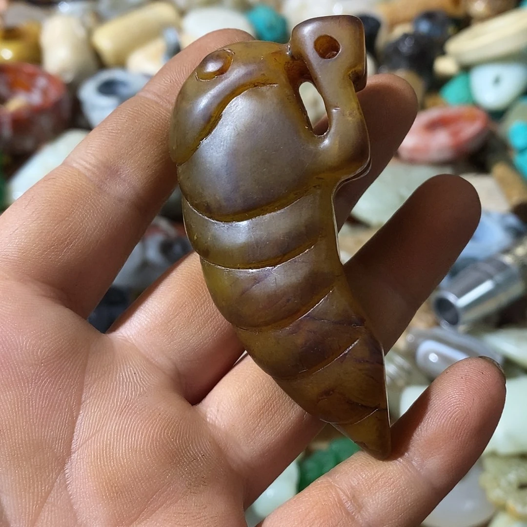 和田玉（糖玉）未镶嵌挂件