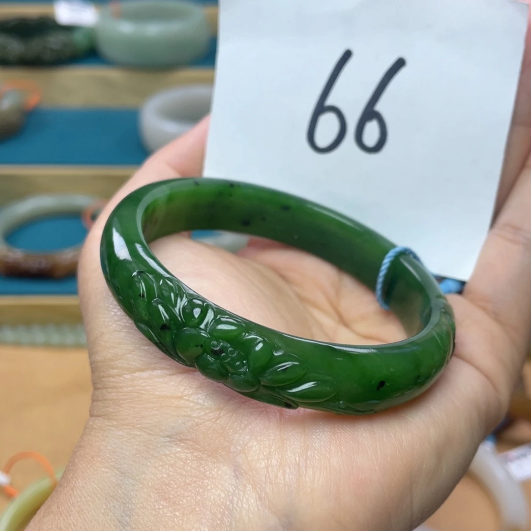 未镶嵌手镯和田玉圈口59
