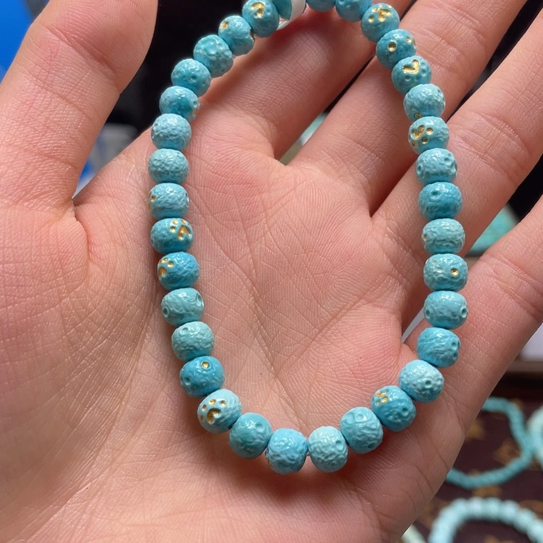 K***乐绿松石未镶嵌珠宝奇石