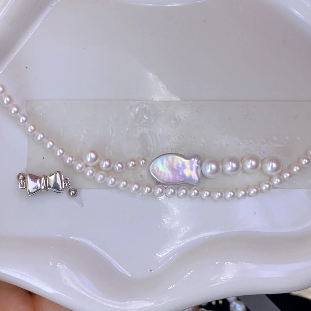 淡水珍珠未镶嵌颈饰