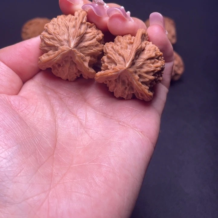 吊坠文玩核桃盘山三棱
