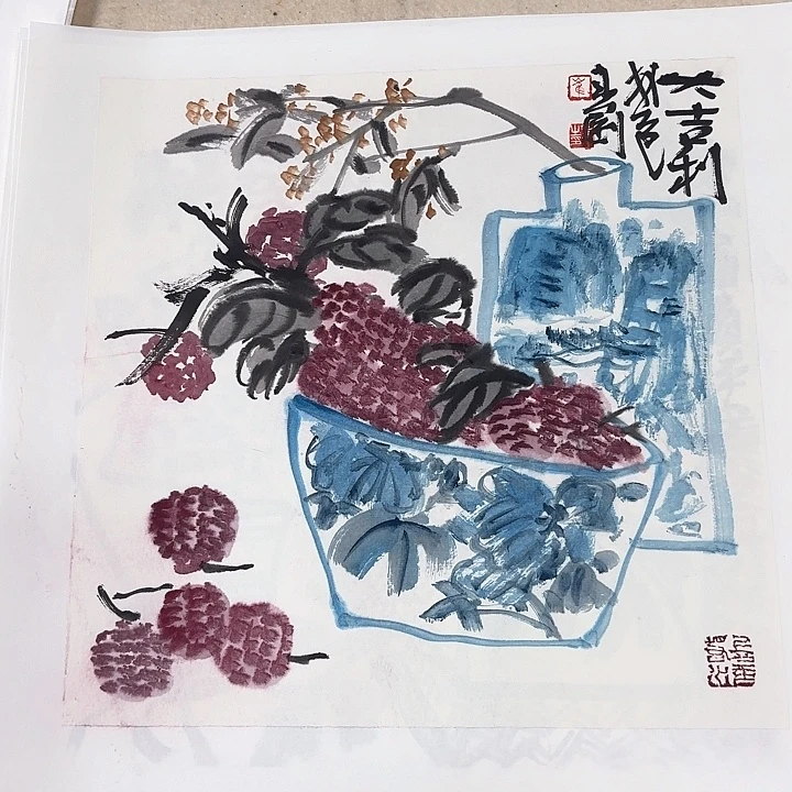 国画崔春刚国画作品