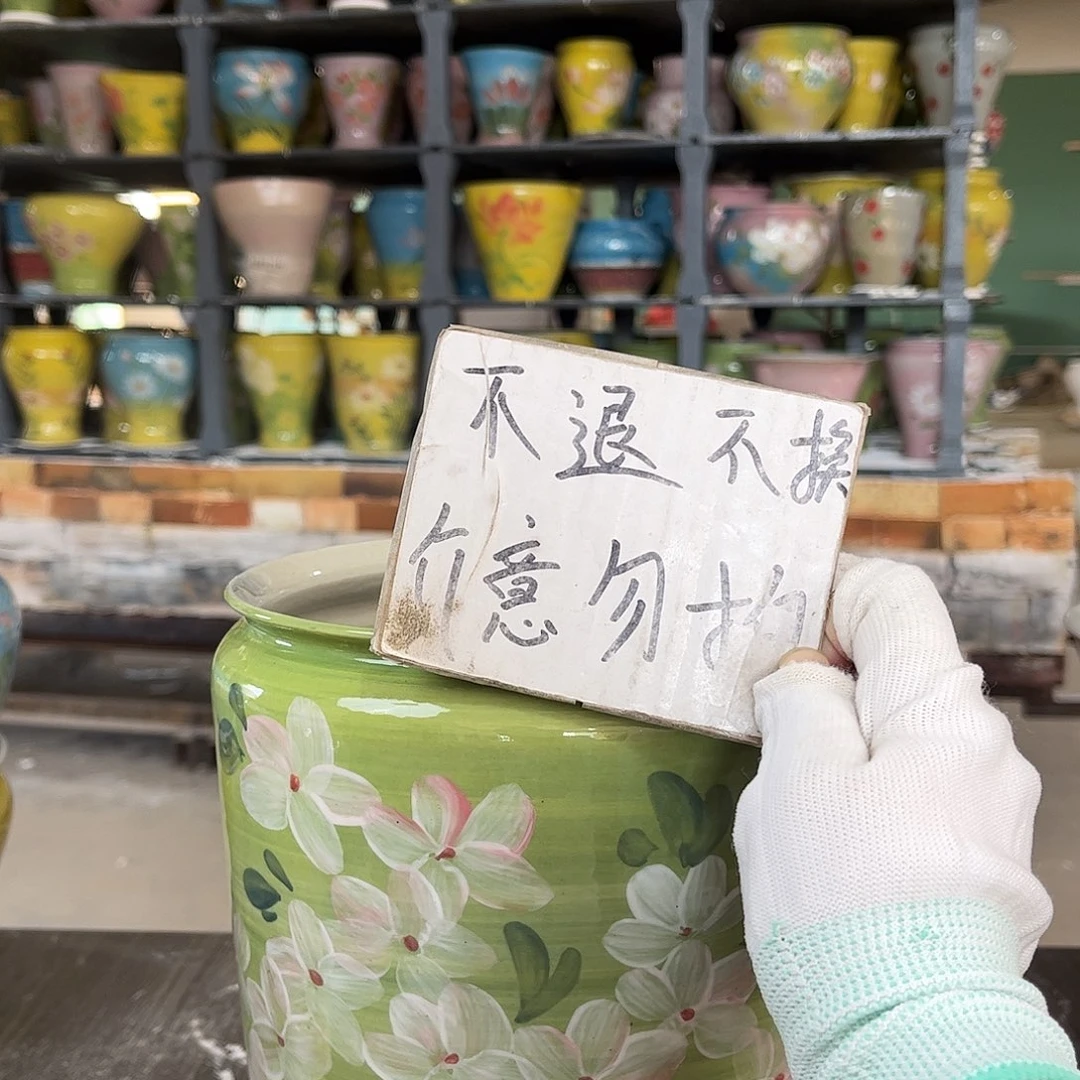 景德镇陶瓷花盆花盆