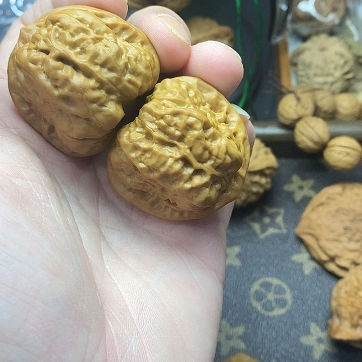 ℳ***昭文玩核桃吊坠39尺蛤蟆头