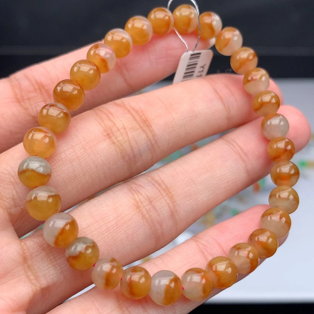 翡翠手链未镶嵌卡