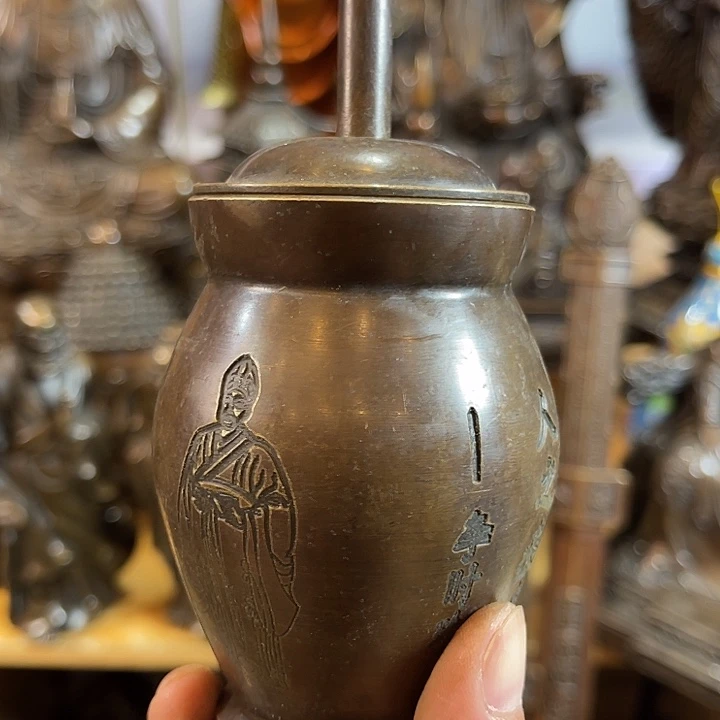 黄铜案台摆件物品摆件