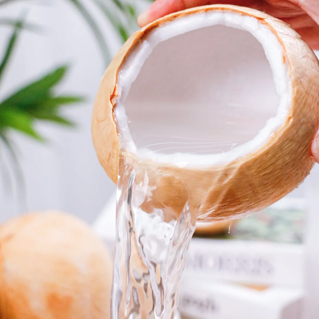 【夏日必备】泰国老树椰皇新鲜好喝椰青果肉软弹汁水甜蜜1kg-3kg