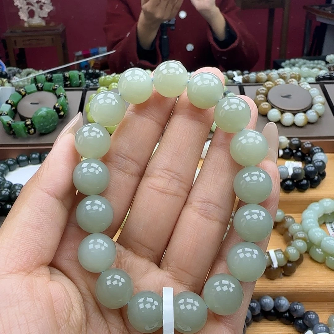 逝***痕和田玉未镶嵌手链