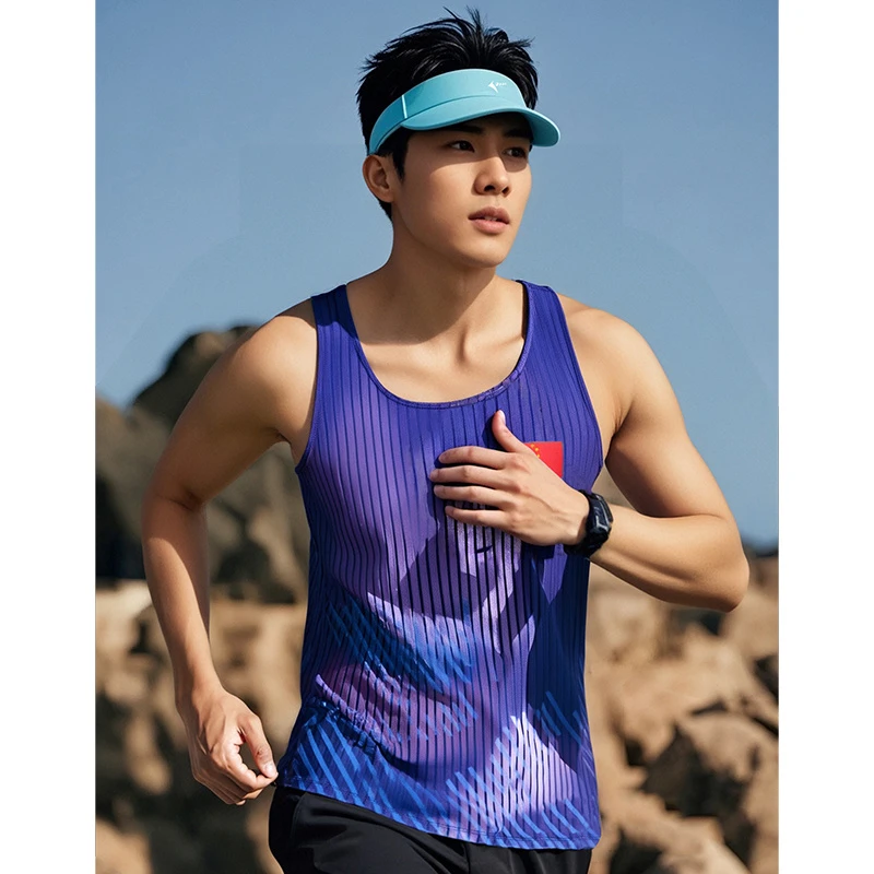 初将马拉松训练背心队服运动速干短袖T恤情侣2502/3120