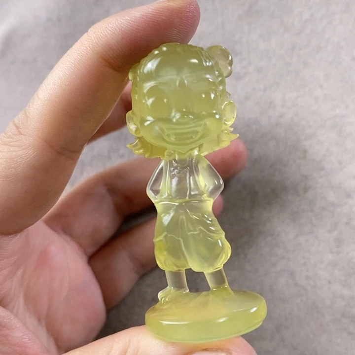 岫玉未镶嵌小摆件