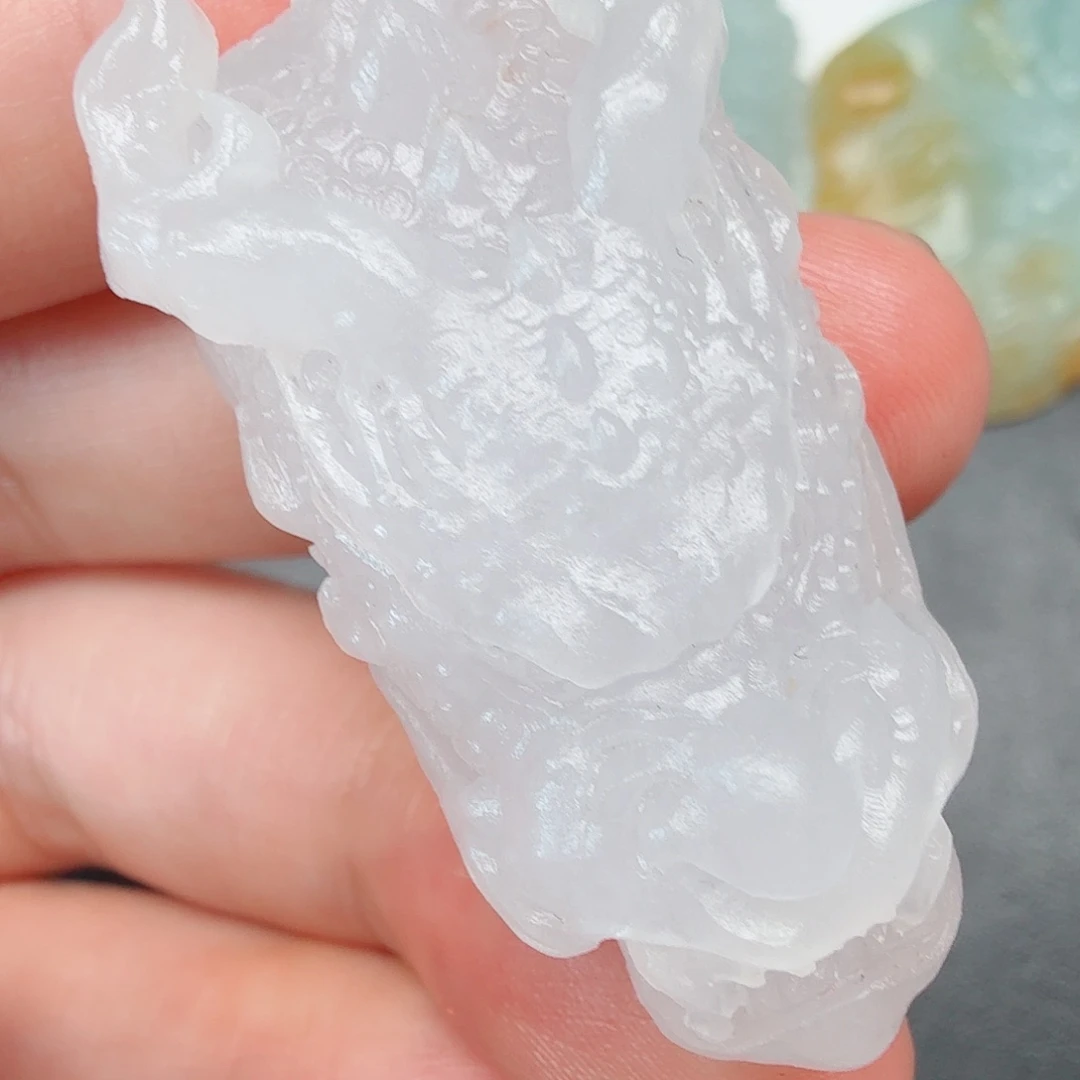 未镶嵌定制翡翠毛货